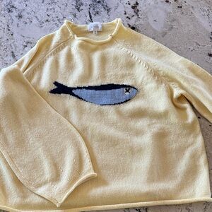 Things between roll neck whale sweater